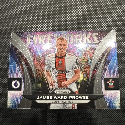 2022-23 Panini Prizm Premier League Fireworks Southampton FC James Ward-Prowse