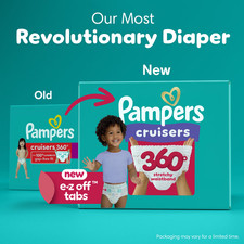 Pampers Cruisers 360 Baby Diapers Select for More Options