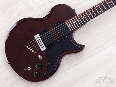 1976 Gibson L6-S Deluxe Vintage Electric Guitar Wine Red, 100
