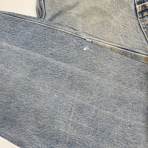 CRAZY VINTAGE Y2K CARHARTT DENIM DOUBLE KNEE WORK JEANS PANTS TAG SIZE 32X32 by Carhartt, $120 - Photo 3