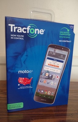 Motorola Moto e5 4G LTE Tracfone Carrier-Locked Prepaid Smartphone Silver