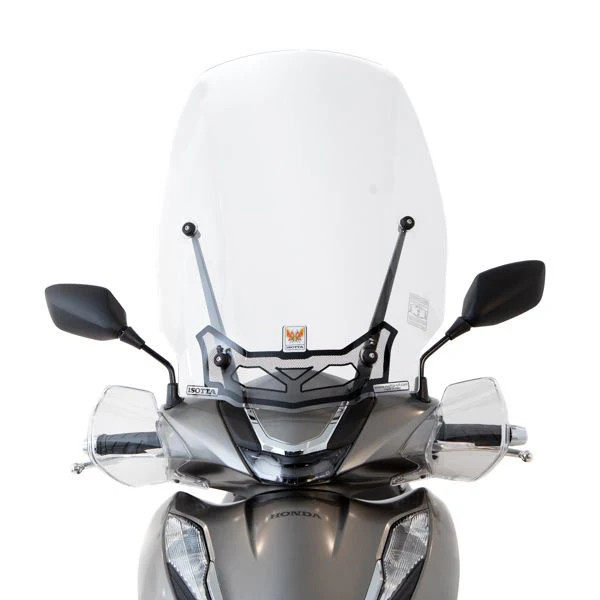 Isotta High Screen with Anti-Sun Refraction | Clear | Honda SH 125I 150I 350I