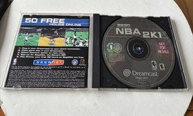 NBA 2K1 Sega Dreamcast Complete