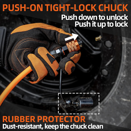 4 Tire Inflation & Deflation System, up to 200" Wheelbase, Rapid High-Flow Air u - Picture 5 of 7