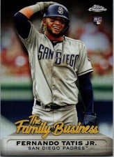 2019 Topps Update #FB-15 Fernando Tatis Jr. The Family Business