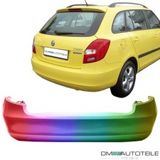 LACKIERT Stoßstange Hinten passt für Skoda Fabia 545 Combi Kombi Heck 2007-2014