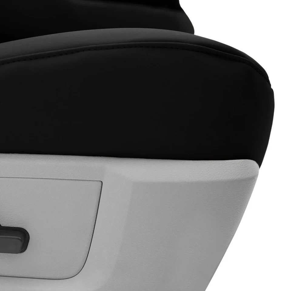 For Lincoln MKZ 10 Premium Leatherette 1st Row Black Custom Seat Covers - Изображение 3 из 4