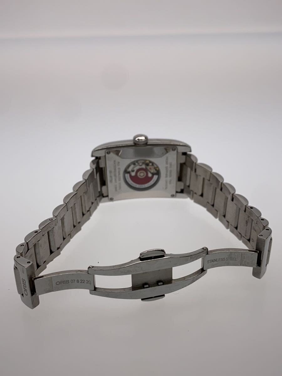ORIS Rectangular Date Auto Stainless Watch Excell… - image 4