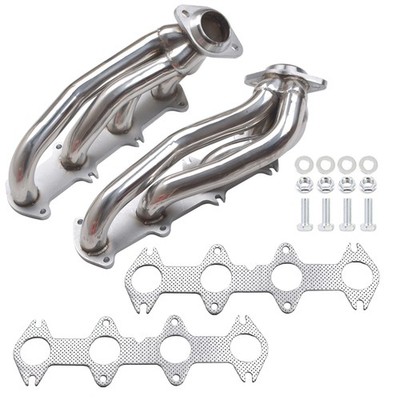 Shorty Headers for 2004-2009 Ford F150 XL XLT FX4 King Ranch Lariat 5.4L 330 V8