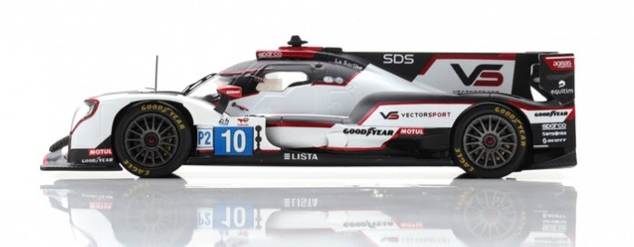 Miniature Oreca 07 Gibson Vector Sport Spark 1/43 Le Mans 2022 Müller Cullen