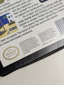 Desert Commander NES Nintendo Complete Authentic Tested