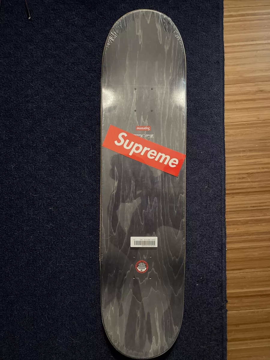 Supreme BLING Box Logo Gold Skateboard Deck 8.25