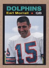 Earl Morrall '73 Miami Dolphins Monarch Corona Glory Days #36 / NM+ cond.