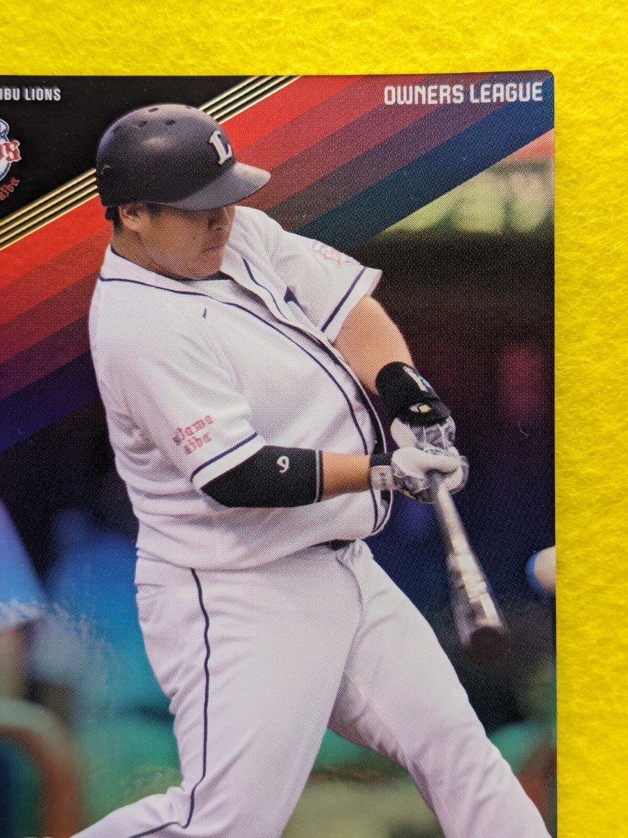 TAKEYA NAKAMURA SEIBU LIONS 60 BANDAI 2011 JAPAN PRO