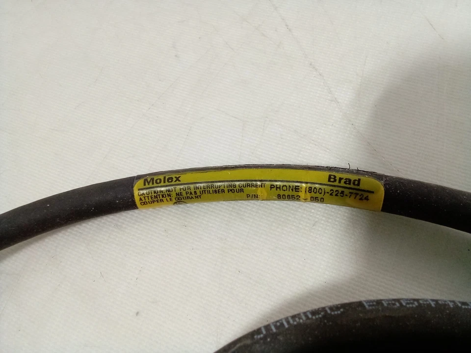 Molex Brad 80852-050 250V Cable - Black - Image 2 of 4