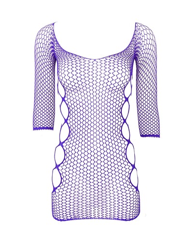 Mujeres Ver a través de la Camisa de Pesca Lencería Medias para el cuerpo Vestido Babydoll Prendas para dormir - Imagen 28 de 75