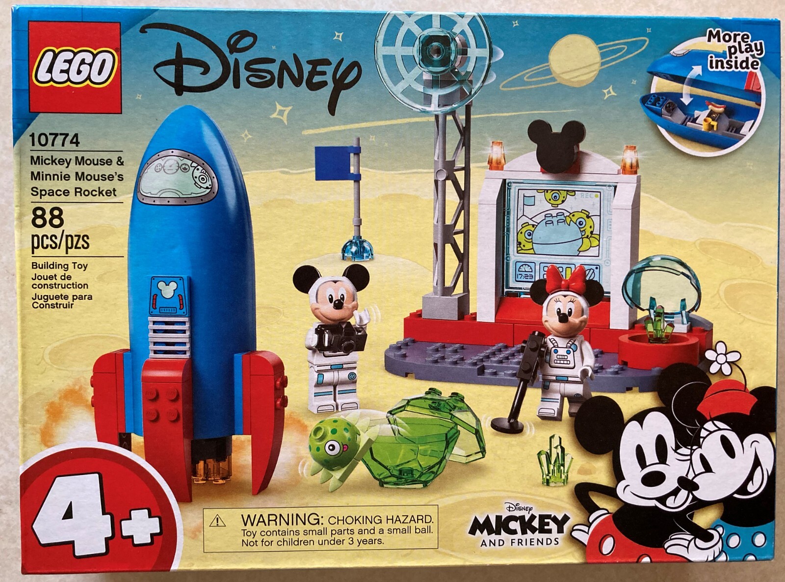 lego mickey rocket