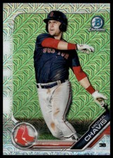 2019 Bowman #BCP-92 Michael Chavis Chrome Prospects Mojo Refractors Red Sox