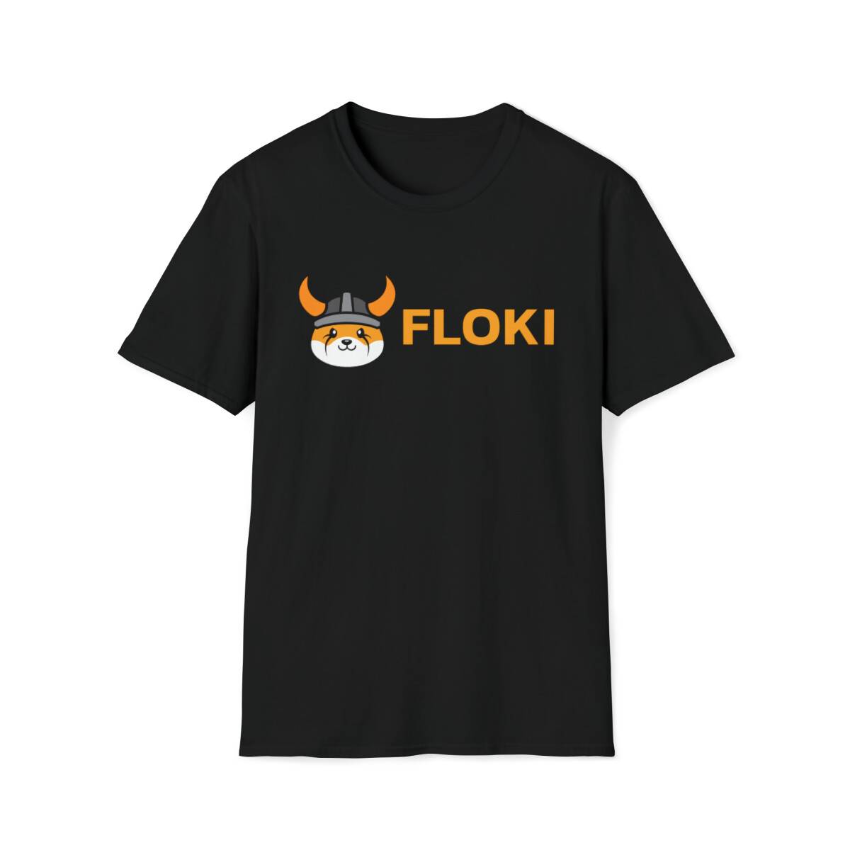 Floki Inu FLOKI Unisex Cotton Crewneck T-Shirt, Crypto Meme Token Blockchain  Tee | eBay