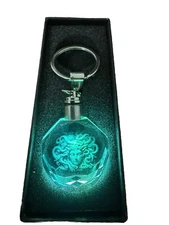 Medusa Crystal LED keychain