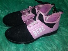 BEBE Girl's Tennis Shoes Fashionable Size 4 Brand New W/Tags