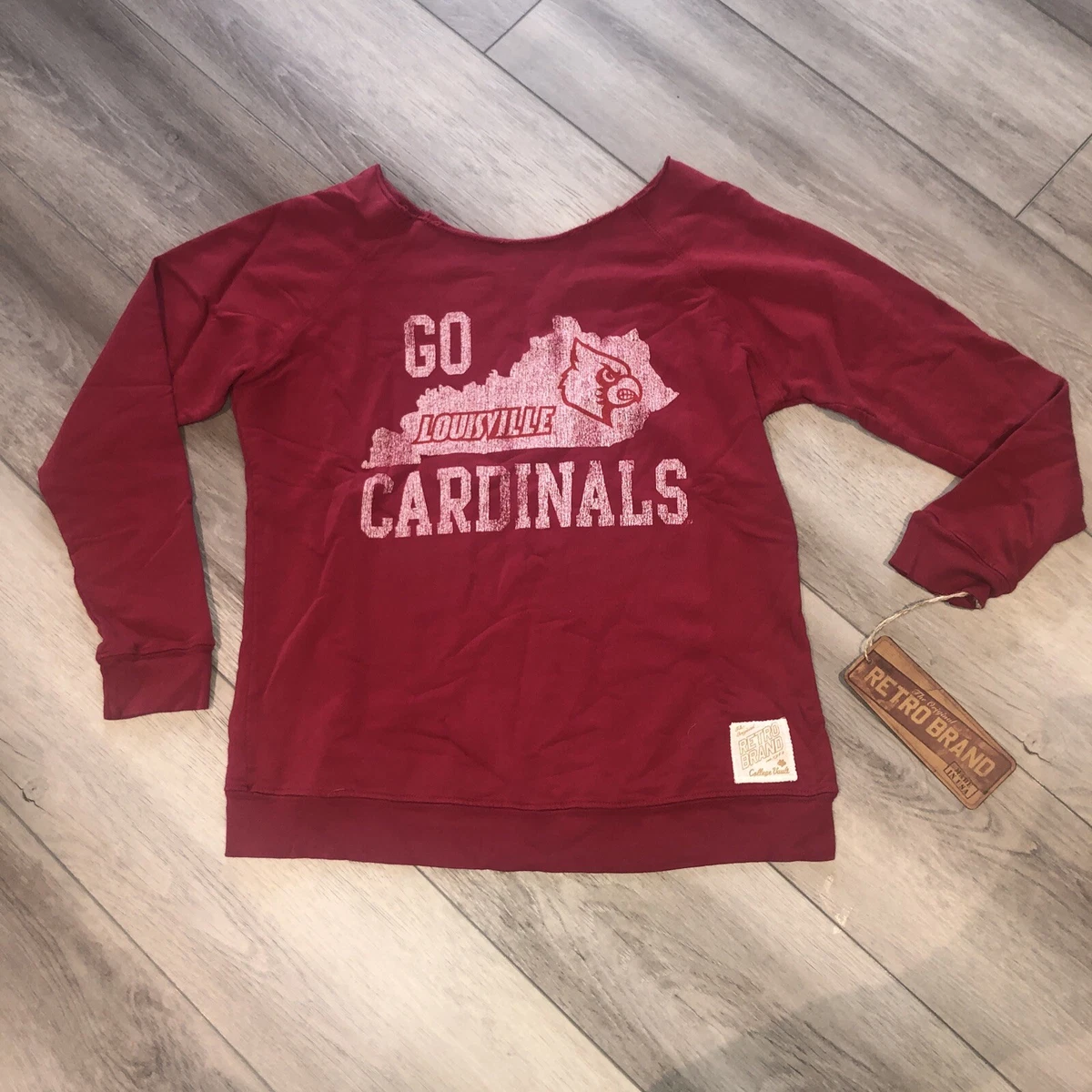  College Kids Louisville Cardinals NCAA Toddler Fleece Crew Neck  Sweatshirt (5/6T) : Sports & Outdoors