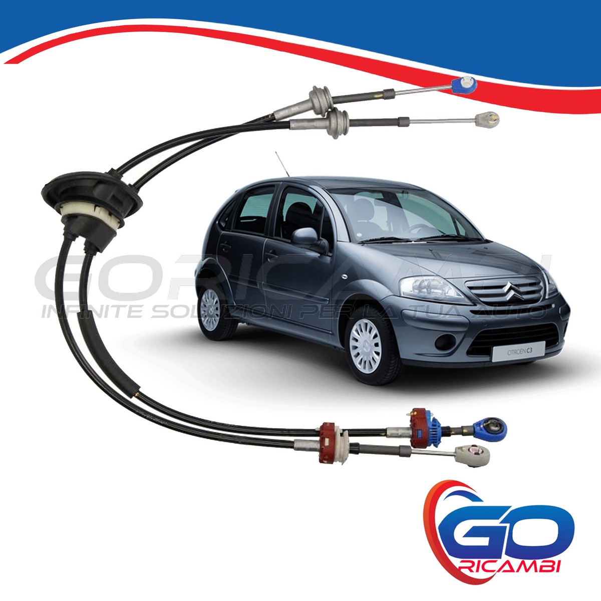 Unigom 491204 Cavo Comando Cambio Per Citroën C3 2002- - Ricambio Originale - Foto 9