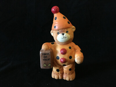 Lucy & Me Halloween Bear Trick Or Treat Black Cat Enesco Lucy Rigg Vintage 1985