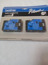 Brother TC Cartridges of Laminated Labels for P-Touch Lable Machine Size 1/2".