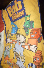 BOB THE BUILDER CHILDS SINGLE BED SETSHEET WITH VALENCE, DUVET COVER, PILLOWCASE