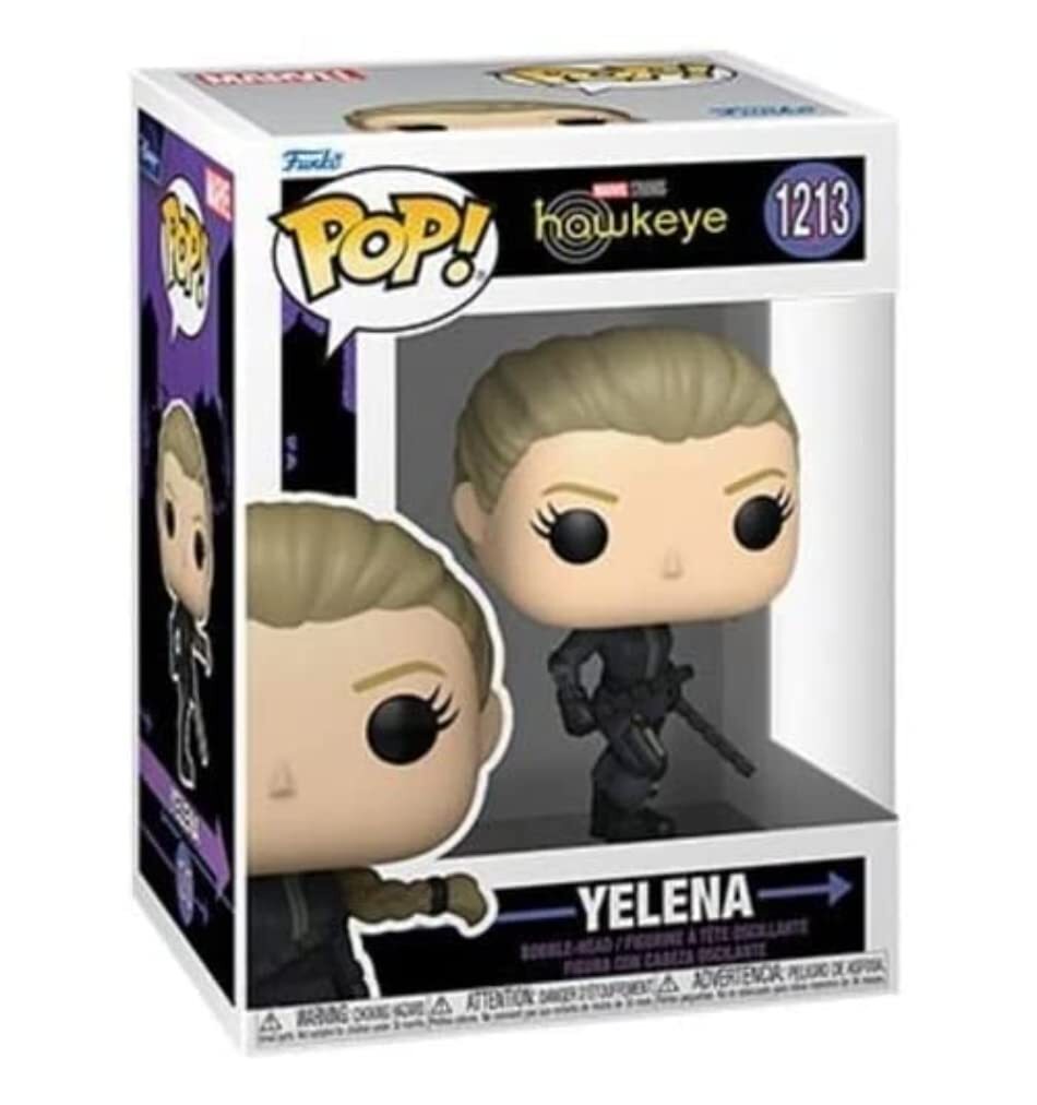 Funko Pop! Marvel: Hawkeye - Yelena Vinyl Bobblehead With Chase (Styles May Vary