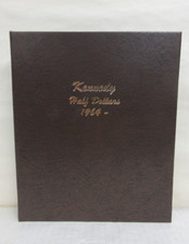Dansco Coin Album #7166 Kennedy Half Dollars Starting 1964 No Proofs (P&D Mints)