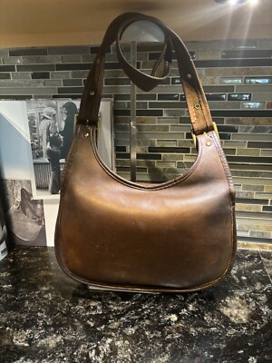 Coach Vintage Bonnie Cashin Hippie Large Saddle Bag Tabac Pre