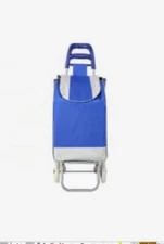 Shopping Cart Trolley Bag Grocery Trolley  70 lb Load Capacity, Blue 