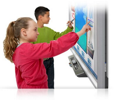 Interactive Smart Board SBX800 and Epson Short throw projector