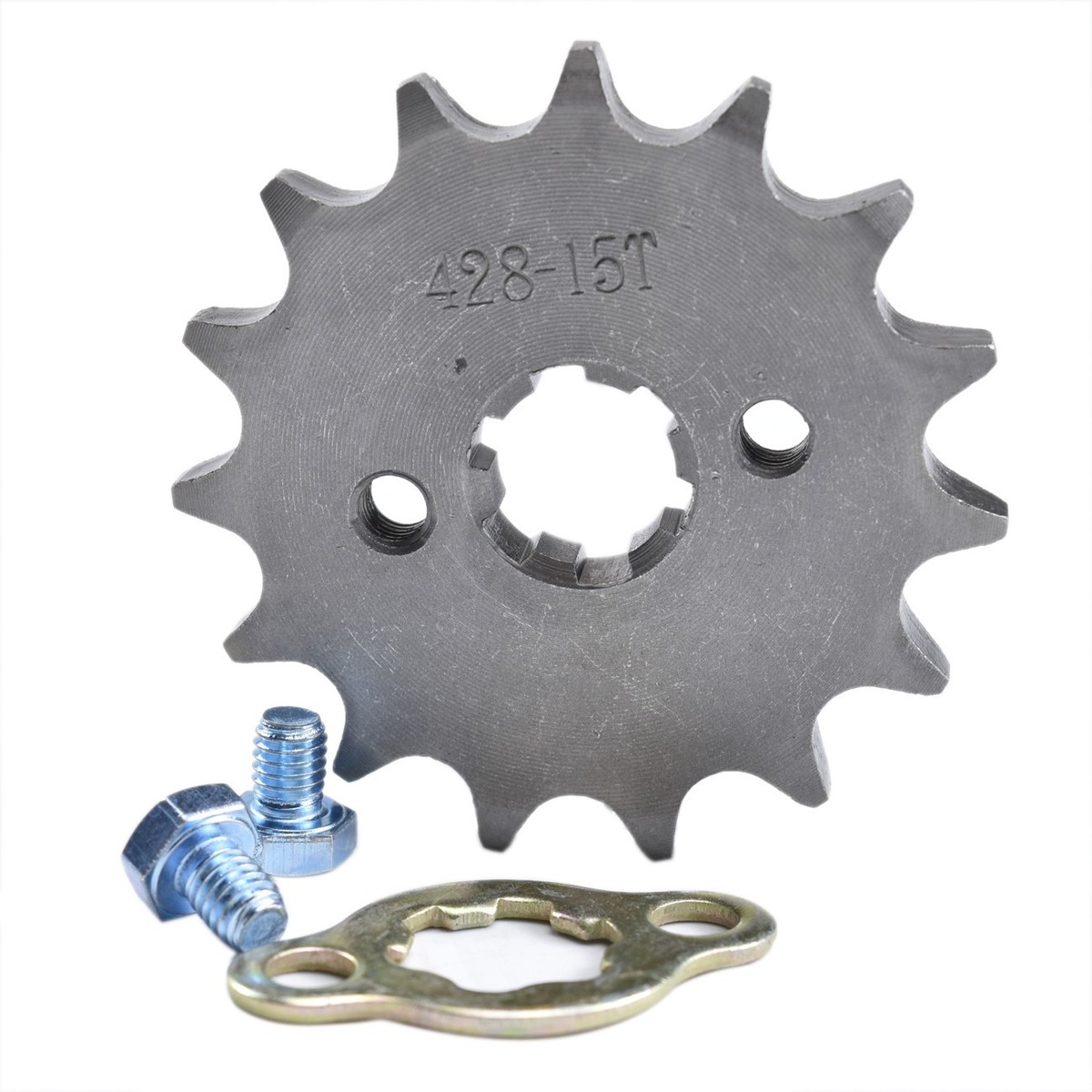 428-15T 17mm 428 Chain 15 Teeth Engine Sprocket Gear For Pit Dirt
