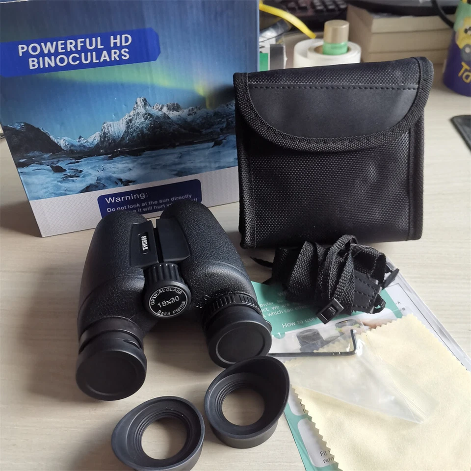 25x30 High Powered Binoculars for Adults Compact/Waterproof Binoculars WO Tripod - Image 3 of 4
