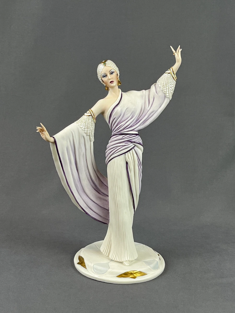 Capodimonte Sandro Maggioni Porcelain Art Deco Fashion Figurine Mode  Liberty | eBay