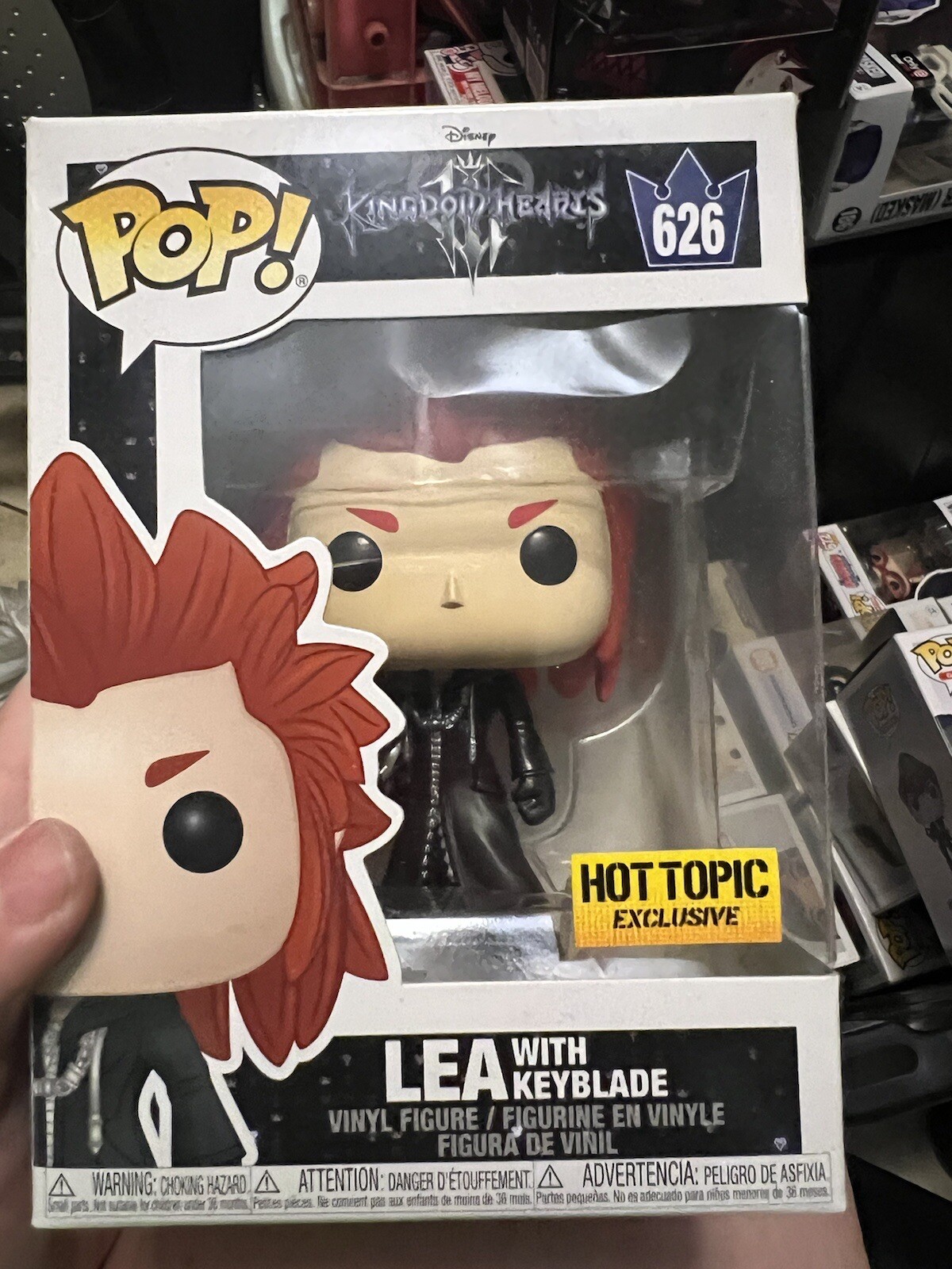 Funko Pop! Vinilo: Kingdom Hearts - Lea With Keyblade - Hot Topic (Ht)...