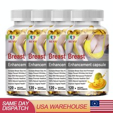 Breast Growth Pills Natural 120 Capsules Breast Herbs for Breast Growth Bigger