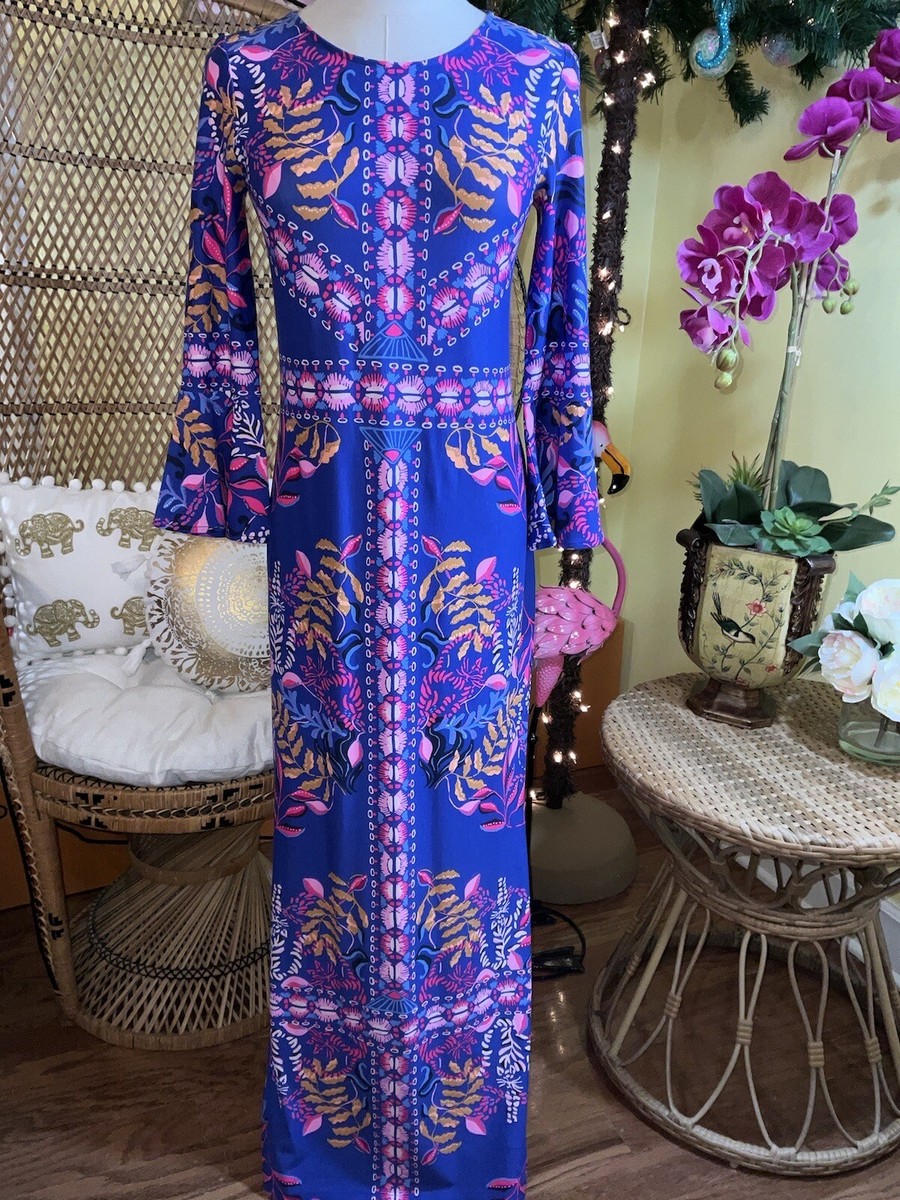 lilly pulitzer pomona maxi dress Women's Pomona Maxi Dress in Blue
