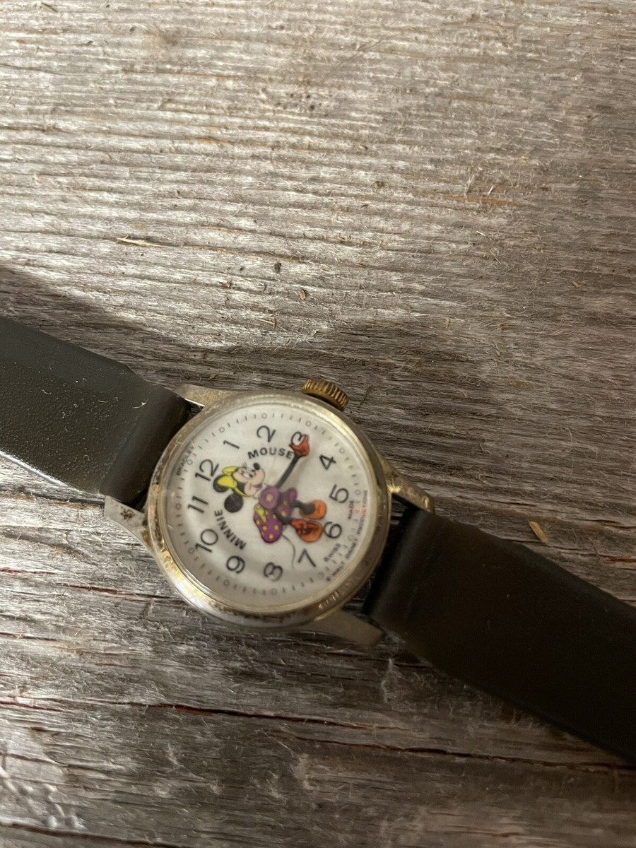 Minnie Mouse Wind Up Watch Vintage | eBay display picture 1