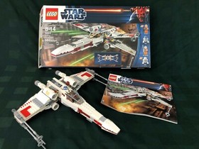 RETIRED Lego 9493 Star Wars X Wing Fighter (100% COMPLETE WITH MINI-FIGS) 2012 
