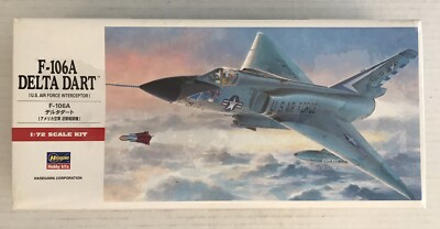 Hasegawa 1/72 F-106A Delta Dart Model Kit 00341 NISB 2003 USAF Interceptor