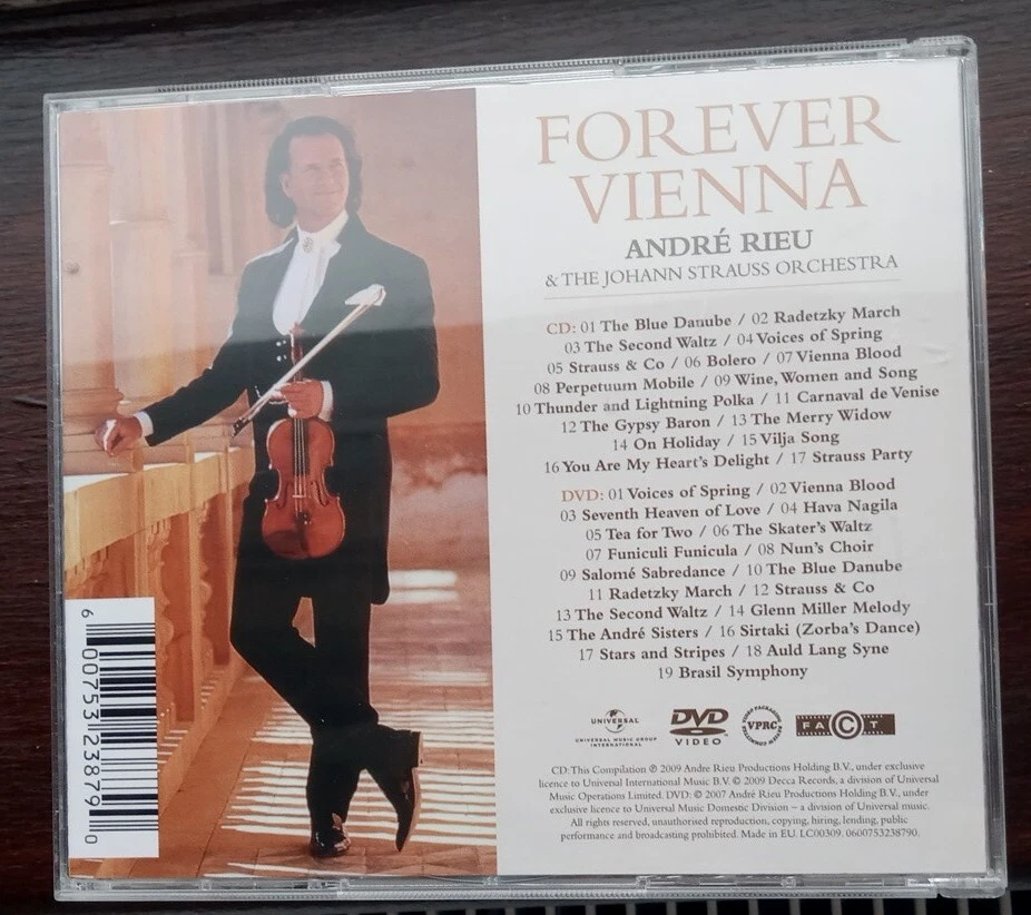 Andre Rieu: Complete 9 CD/DVD Deluxe Edition (2010-2017) Perfect Christmas Gift Foto 4 de 4