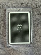 Cartier Authentic Playing Card In Protective Display - 5 Of Diamonds