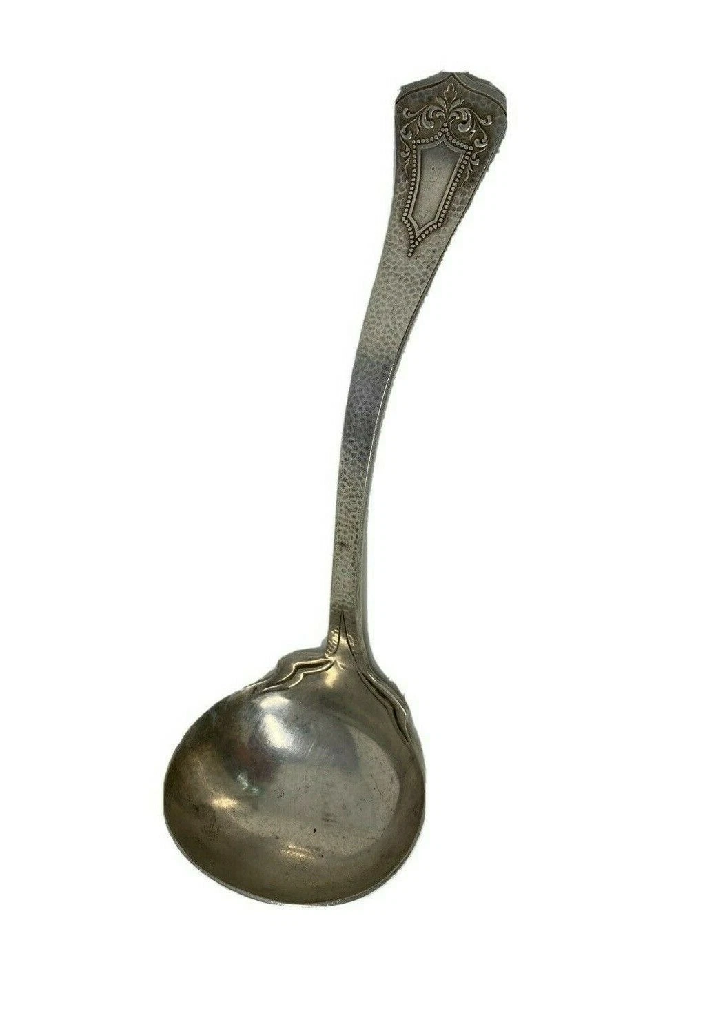 Antique 1881 Rogers A1 Silver Plated Sauce Gravy Spoon Ladle Art Nouveau