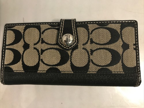 black coach wallet ebay