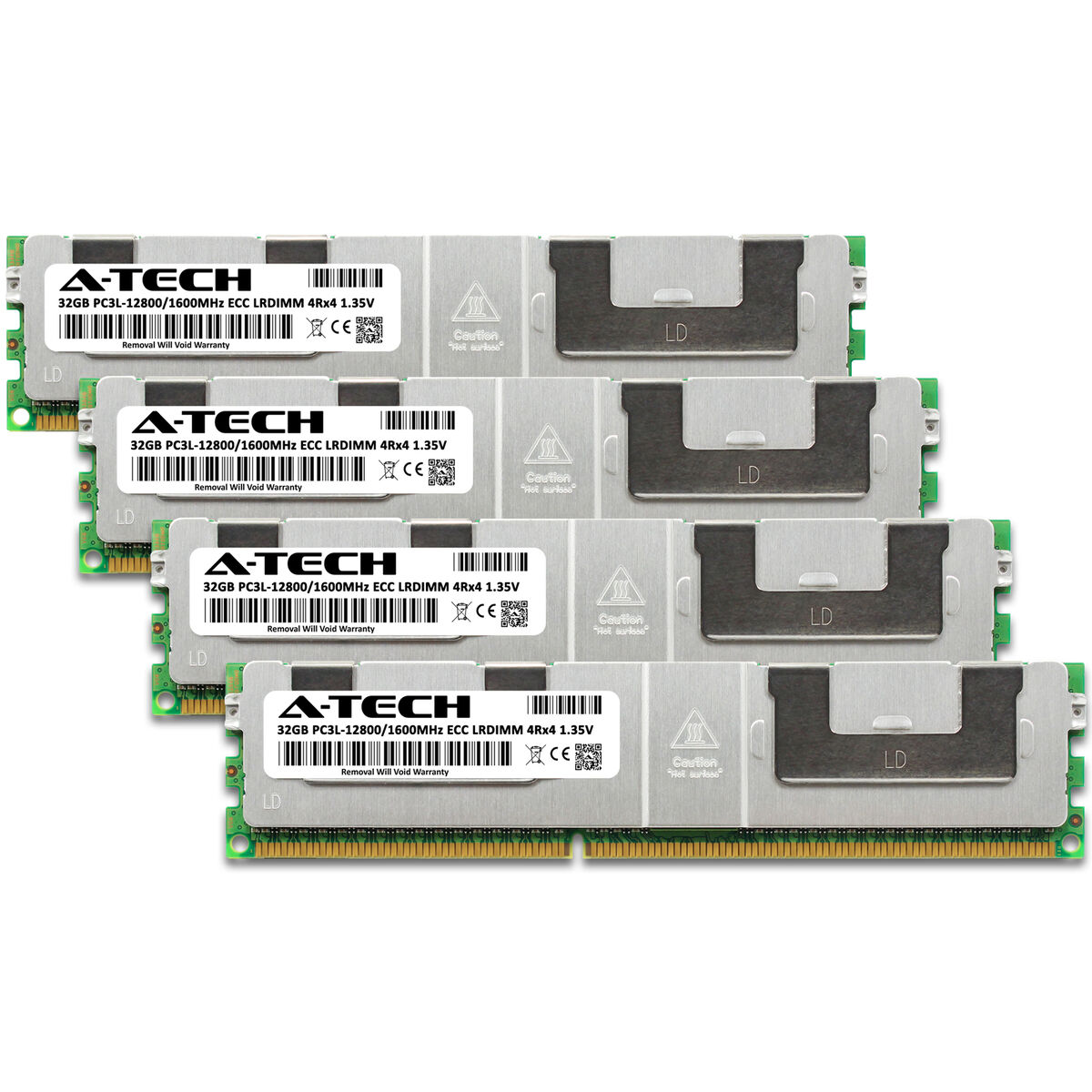 32GB PC3L-12800R (DDR3 1600MHz, 4RX4) ECC Server Memory