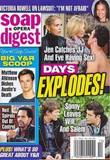 Soap Opera Digest March 9 2015 Days of Our Lives Victoria Rowell Jen Lilley